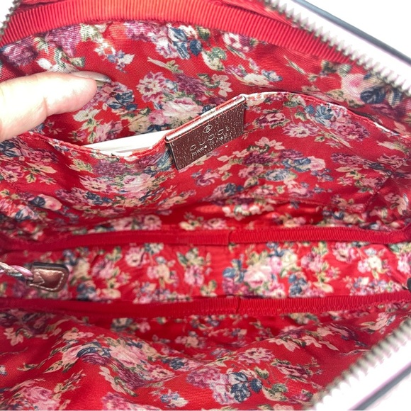 💯 Authentic Gucci Trapuntata Pink/Green Quilted Metallic Leather Crossbody - Picture 8 of 12